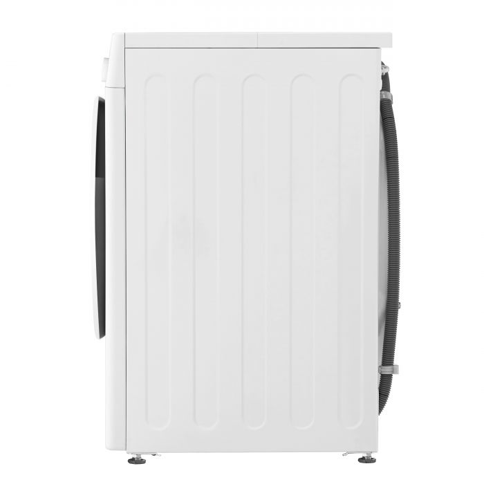 Пральна машина LG фронтальна, 10кг, 1400, A, 57см, дисплей, пара, інвертор, білий