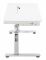 Стіл комп'ютерний 2E CE301K-MECHANIC, регулювання висоти, механіка, 54/76х120x60см, білий