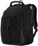 Wenger Icons Backpack, Legacy Black Series, 16" Laptop Backpack, Black