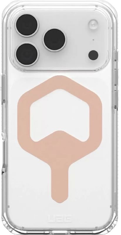 Чохол UAG для iPhone 17 Pro, Plyo MagSafe, Ice/Rose Gold