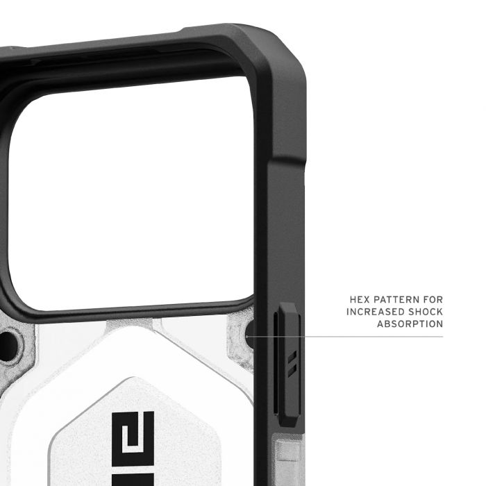Чохол UAG для iPhone 17 Pro, Pathfinder Clear MagSafe, Ice/Silver