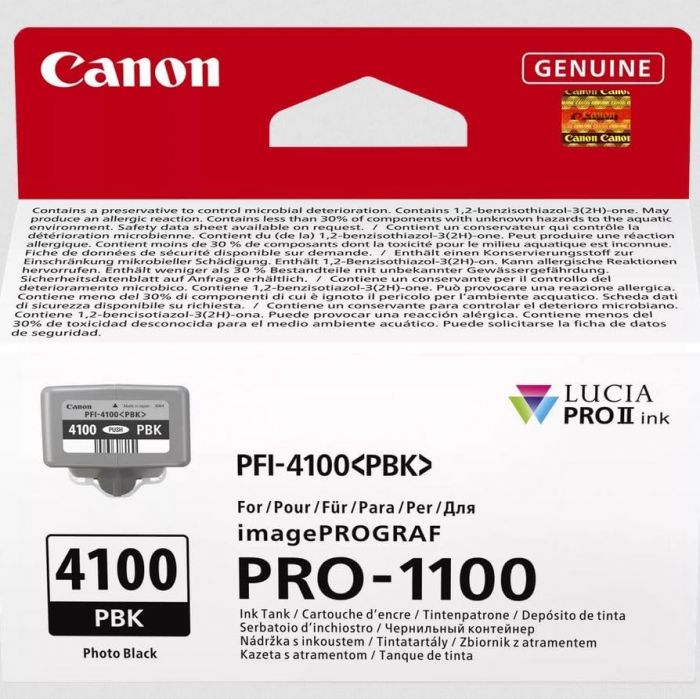 Картридж Canon PFI-4100 imagePROGRAF PRO-1100 Photo Black