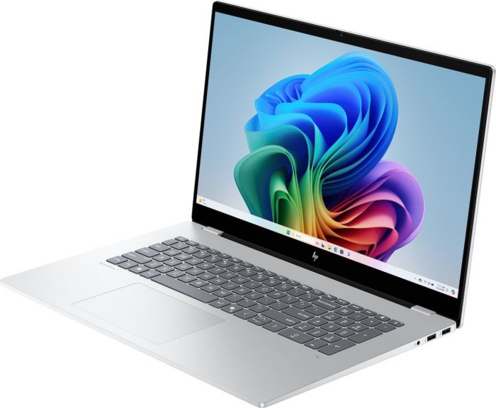 Ноутбук HP OmniBook 7 17-dc0003ua 17.3" FHD IPS Touch, Intel U5-226V, 16GB, F512GB, UMA, Win11, сріблястий