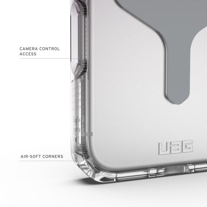 Чохол UAG для iPhone 17 Pro Max, Plyo MagSafe, Black/Clear Ombre