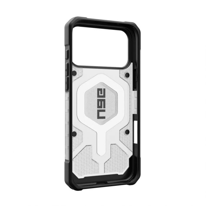 Чохол UAG для iPhone 17 Pro Max, Pathfinder Clear MagSafe, Ice/Silver