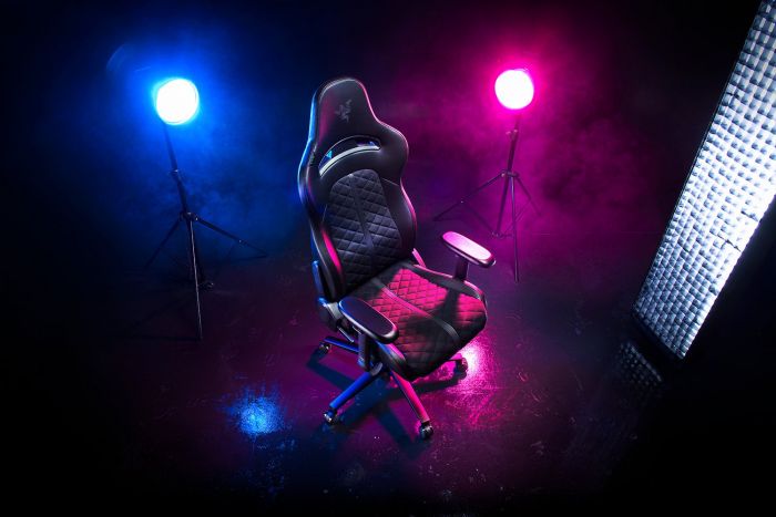 Крісло Razer Enki ПУ шкіра, 4D-Armrests, чорний
