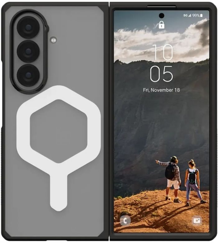 Чохол UAG для Samsung Galaxy Z Fold 7, Mouve with Magnet, Ice