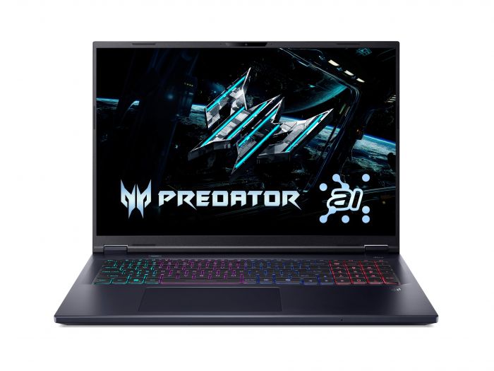 Ноутбук Acer Predator Helios Neo 18 PHN18-72 18" WQXGA IPS, Intel U9-275HX, 64GB, F2TB, NVD5070Ti-12, Win11, чорний