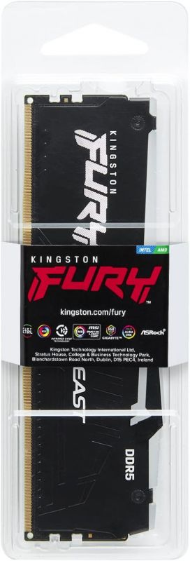 Пам'ять ПК Kingston DDR5 32GB 6000 FURY Beast RGB