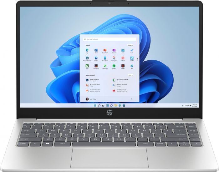 Ноутбук HP 14-ep0037ua 14" FHD IPS AG, Intel i5-1334U, 16GB, F512GB, UMA, Win11, сріблястий