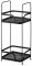 Полиця Ardesto Vigor 2-ярусна 16х15.5х40см, метал, поліпропілен, чорний