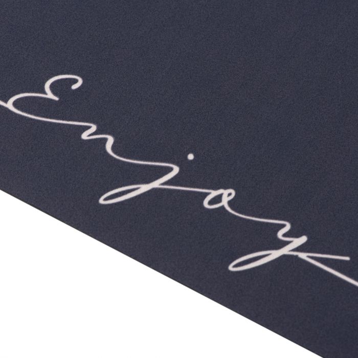 Килимок Ardesto Vigor з нековзною основою 40х60см, поліестер, сірий темний