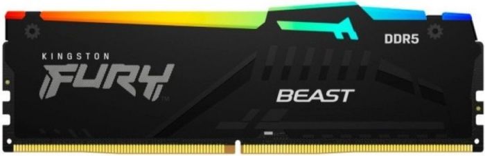 Пам'ять ПК Kingston DDR5 16GB 6400 FURY Beast RGB EXPO