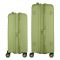 Набір валіз 2E, Aero, поліпропілен, (M+S), TSA, 4 колеса, EXP, оливково-зелений