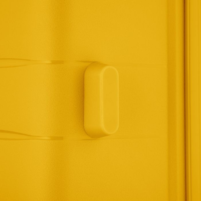 Набір валіз 2E, Aero, поліпропілен, (L+M+S), TSA, 4 колеса, EXP, бурштиново-жовтий