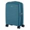 Набір валіз 2E, Aero, поліпропілен, (L+M+S), TSA, 4 колеса, EXP, синій