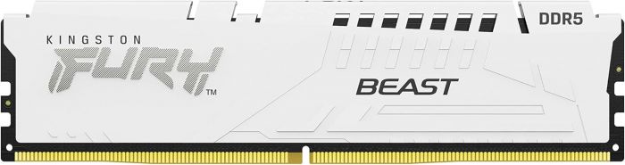 Пам'ять ПК Kingston DDR5  16GB 6000 FURY Beast EXPO Білий
