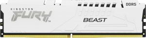 Пам'ять ПК Kingston DDR5  16GB 6000 FURY Beast EXPO Білий