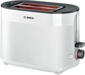 Тостер Bosch 950Вт, пластик, білий