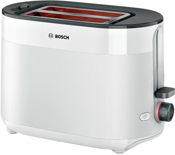 Тостер Bosch 950Вт, пластик, білий