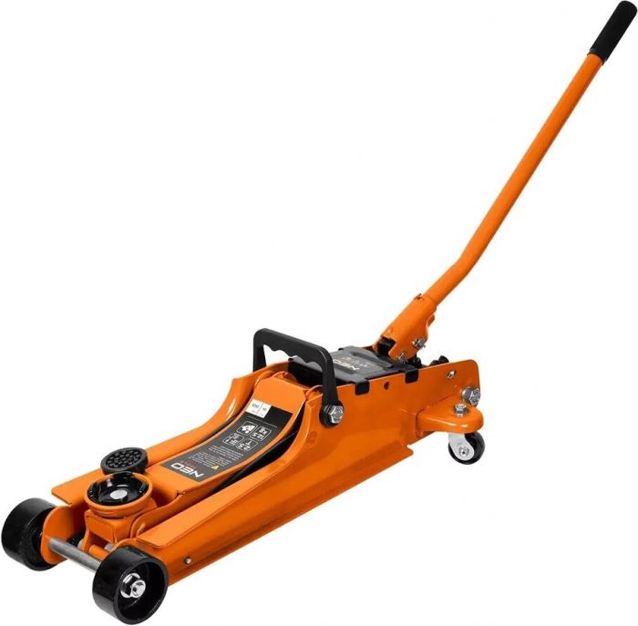 Домкрат Neo Tools, гідравлічний підкатний 2.5т, 85-385мм