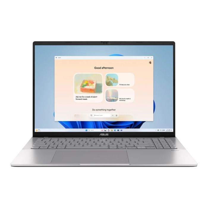 Ноутбук ASUS Vivobook S 16 M3607HA-RP010 16" WUXGA IPS, AMD R7-260, 16GB, F512GB, UMA, NoOS, Сріблястий