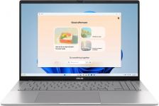 Ноутбук ASUS Vivobook S 16 M3607HA-RP010 16" WUXGA IPS, AMD R7-260, 16GB, F512GB, UMA, NoOS, Сріблястий
