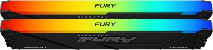 Пам'ять ПК Kingston DDR4 32GB KIT (16GBx2) 3200 FURY Beast RGB
