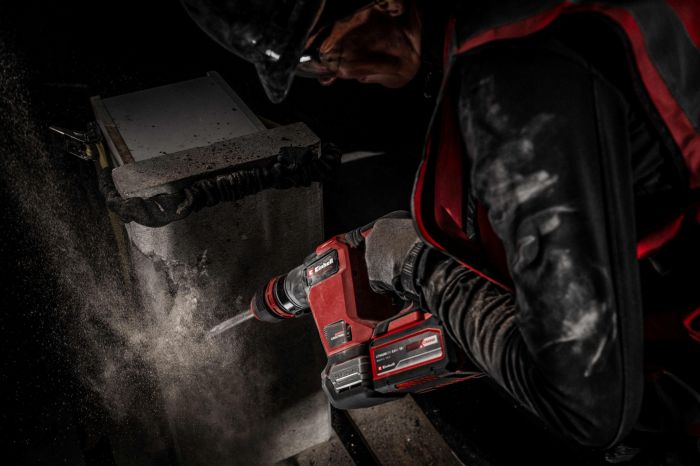 Молоток відбійний акумуляторний Einhell TP-DH 18/4 Li BL - Solo 18Вт 4Дж 4600уд/хв 2.88кг без АКБ та ЗП