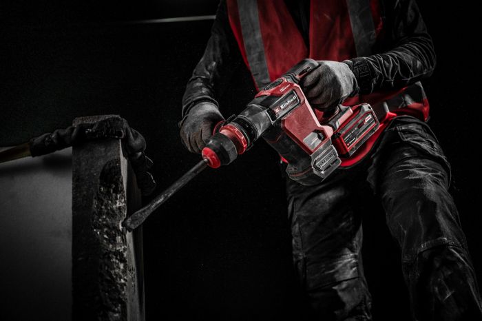 Молоток відбійний акумуляторний Einhell TP-DH 18/4 Li BL - Solo 18Вт 4Дж 4600уд/хв 2.88кг без АКБ та ЗП