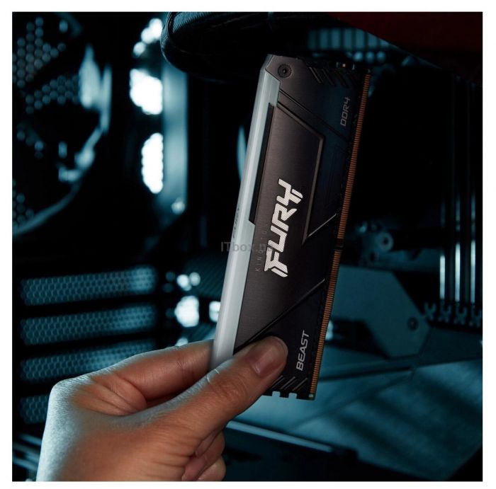 Пам'ять ПК Kingston DDR4 16GB 3200 FURY Beast RGB