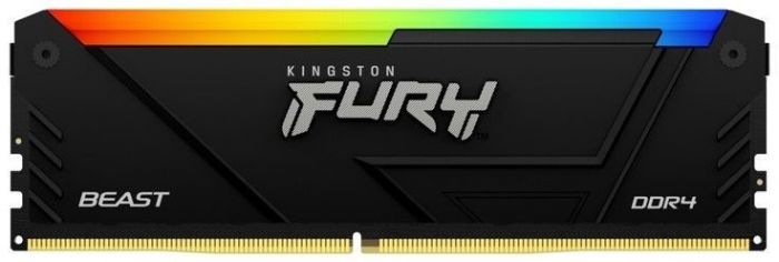 Пам'ять ПК Kingston DDR4 16GB 3200 FURY Beast RGB