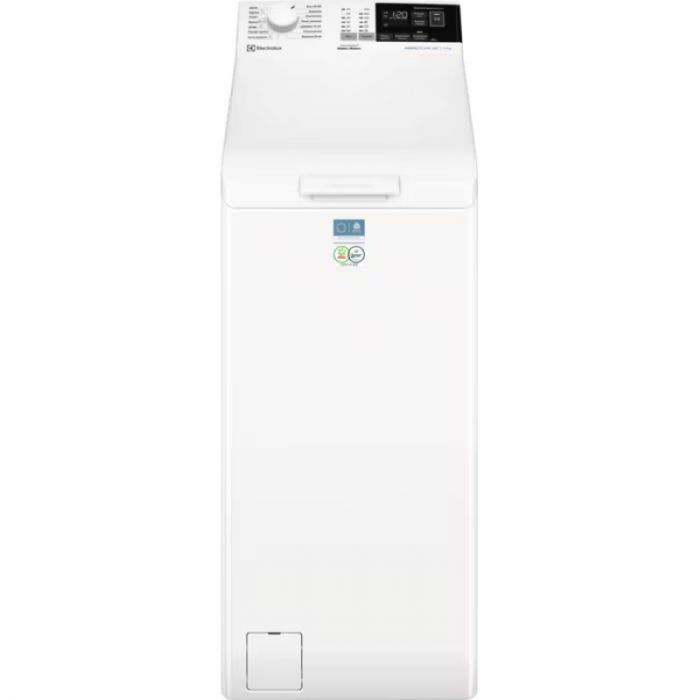 Пральна машина Electrolux вертикальна, 7кг, 1200, A, 60см, дисплей, інвертор, білий