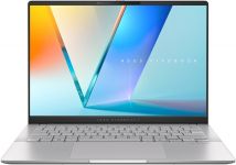 Ноутбук ASUS Vivobook S 14 M5406KA-SF150 14" FHD OLED, AMD AI 5 340, 16GB, F512GB, UMA, NoOS, Сріблястий