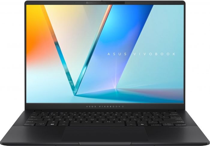Ноутбук ASUS Vivobook S 14 M5406KA-SF149 14" FHD OLED, AMD AI 5 340, 16GB, F512GB, UMA, NoOS, Чорний