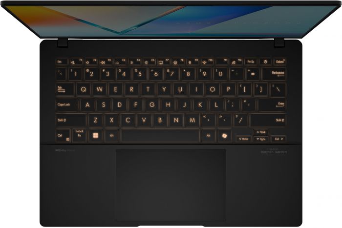 Ноутбук ASUS Vivobook S 14 M5406KA-SF149 14" FHD OLED, AMD AI 5 340, 16GB, F512GB, UMA, NoOS, Чорний