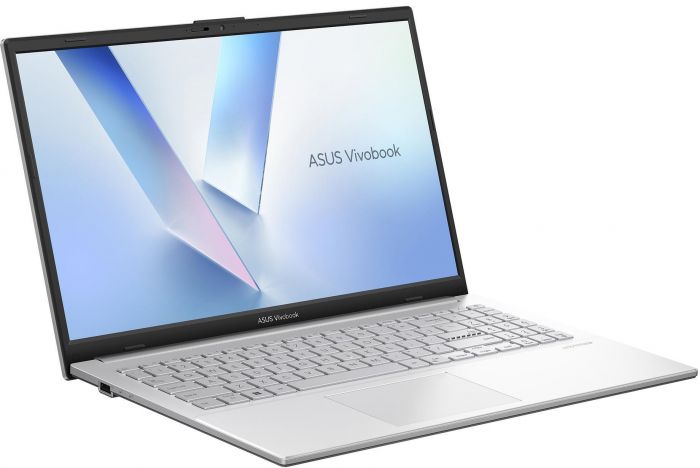 Ноутбук ASUS Vivobook Go 15 E1504FA-BQ053 15.6" FHD IPS, AMD R3-7320U, 8GB, F512GB, UMA, NoOS, Сріблястий