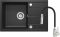 Набір для кухні Deante Leda, гранітна мийка ZRD_2113 + зміш. BOC_B740, графіт
