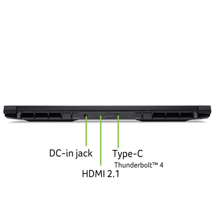 Ноутбук Acer Nitro V 16 ANV16-72 16" WUXGA IPS, Intel 7-240H, 32GB, F1TB, NVD5070-8, Lin, чорний