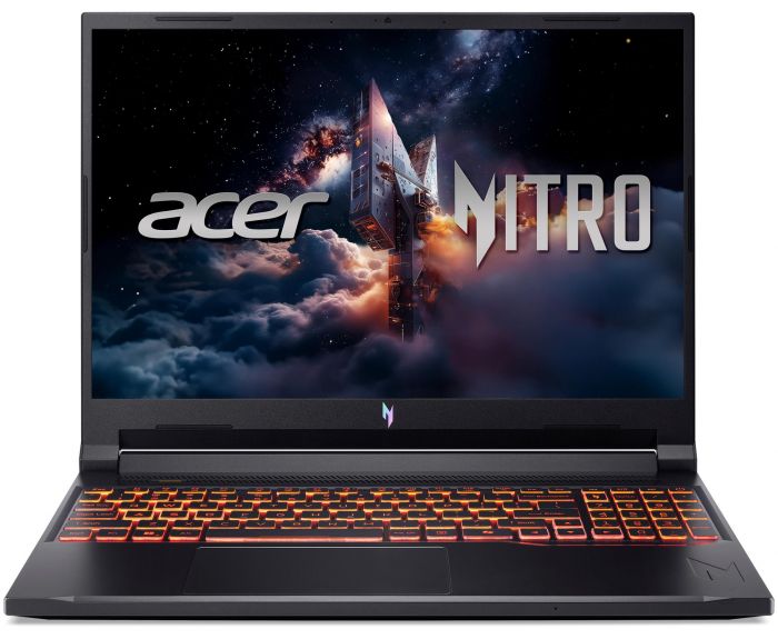 Ноутбук Acer Nitro V 16 ANV16-72 16" WUXGA IPS, Intel 7-240H, 32GB, F1TB, NVD5060-8, Lin, чорний