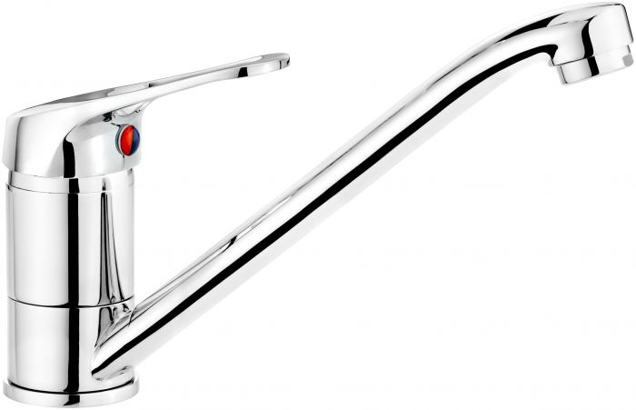 Набір для кухні Deante Doppio, сталева мийка ZEN_0113 + змішувач BYU_060M, сатін