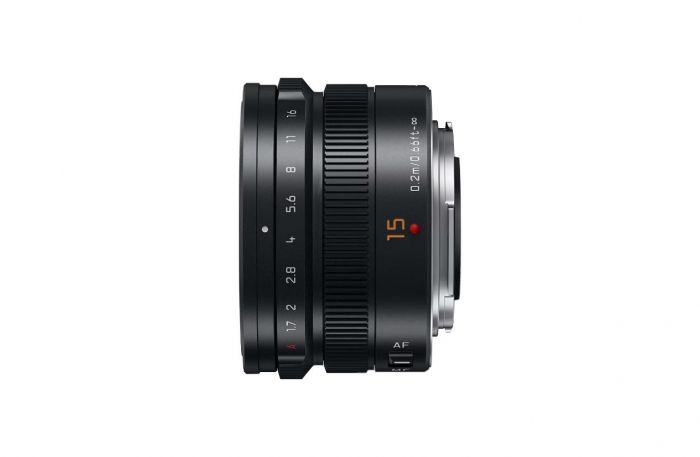 Об`єктив Panasonic Micro 4/3 Lens 15mm  f/1.7 ASPH Black