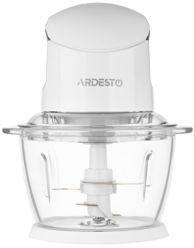 Подрібнювач ARDESTO, 400Вт, чаша-1000мл, скло, корпус-пластик, білий