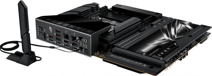 Материнcька плата ASUS ROG CROSSHAIR X870E HERO BTF sAM5 X870E 4xDDR5 M.2 HDMI WiFi BT ATX приховане підключення роз'ємів