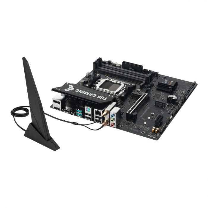 Материнcька плата ASUS TUF GAMING A620AM-PLUS WIFI sAM5 A620 4xDDR5 HDMI DP WiFi BT mATX