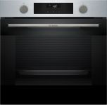Духова шафа Bosch електрична, 76л, A, дисплей, конвекція, телескопічні направляючі,  нержавіюча сталь