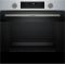 Духова шафа Bosch електрична, 76л, A, дисплей, конвекція, телескопічні направляючі,  нержавіюча сталь