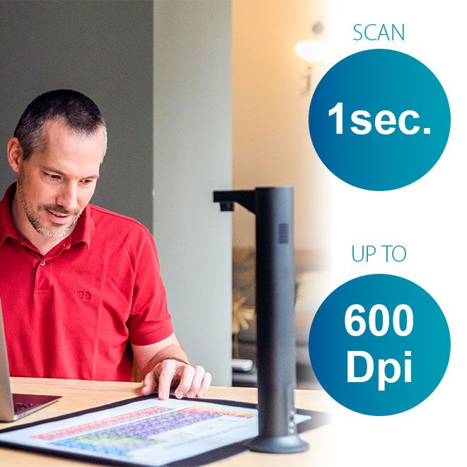 Документ-сканер А3 Iriscan Desk 7 Business