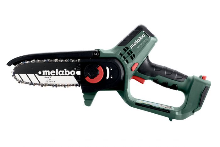 Пила ланцюгова акумуляторна Metabo MS 18 LTX 15 18В 1х2А·год шина 15см 5м/сек 2кг
