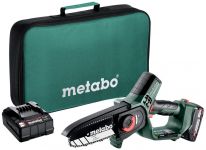 Пила ланцюгова акумуляторна Metabo MS 18 LTX 15 18В 1х2А·год шина 15см 5м/сек 2кг